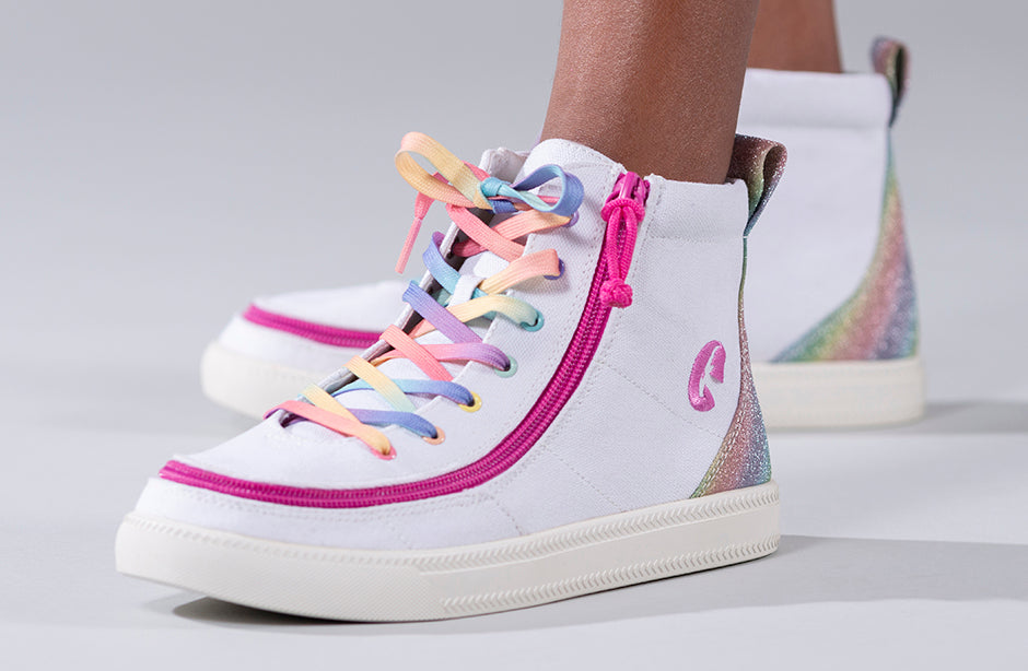 White Rainbow BILLY Classic Lace Highs