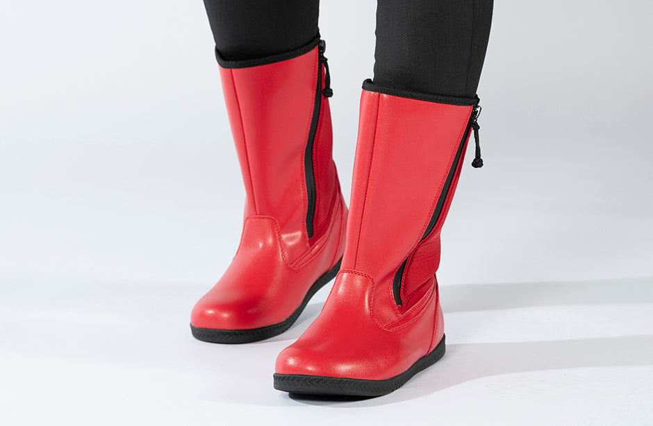 FINAL SALE - Red BILLY Rain Boots