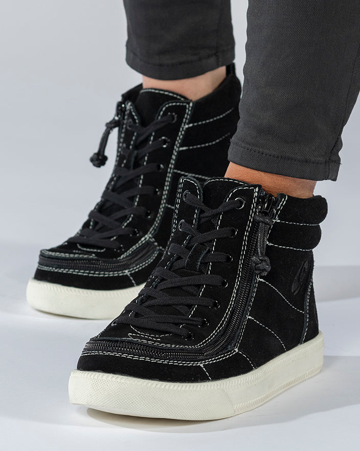 Black Suede BILLY Ten9 Street High Tops