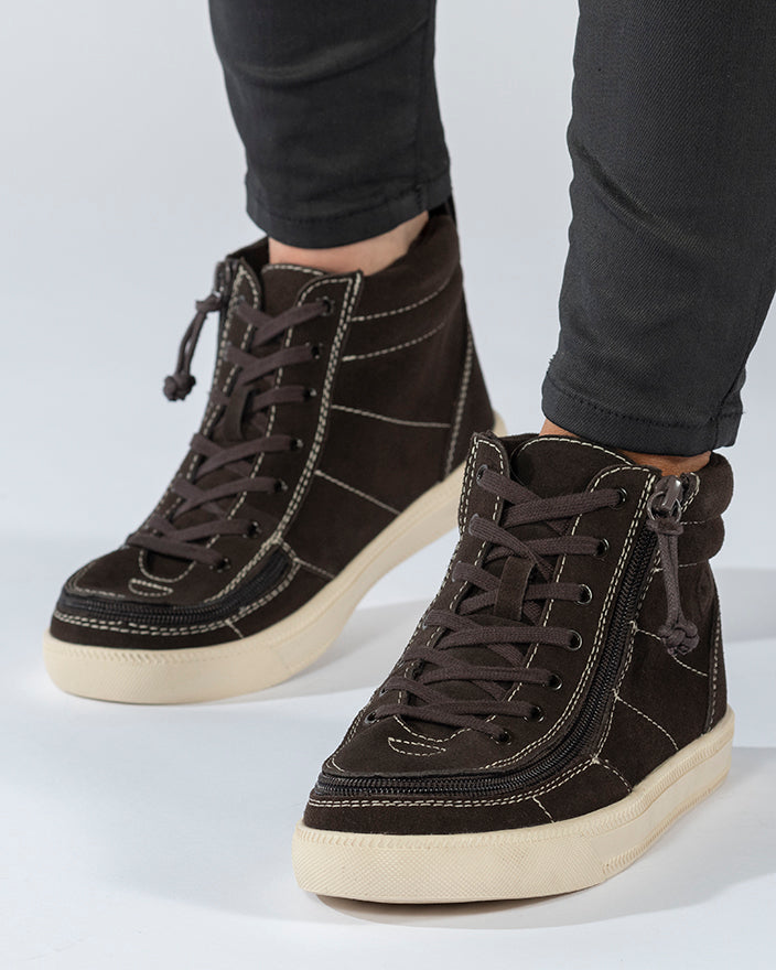 Brown Suede BILLY Ten9 Street High Tops