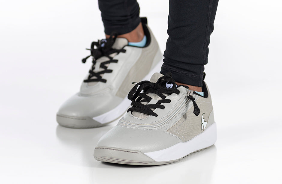 FINAL SALE - Grey/Black BILLY Sport Court Athletic Sneakers