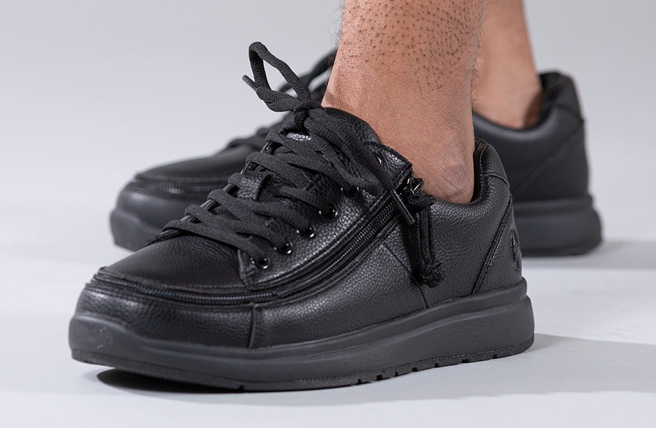 Men's Black To The Floor BILLY Work Comfort Lows