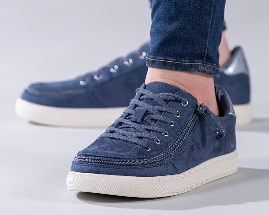 FINAL SALE - Women's Steel Blue BILLY Classic Lace Lows
