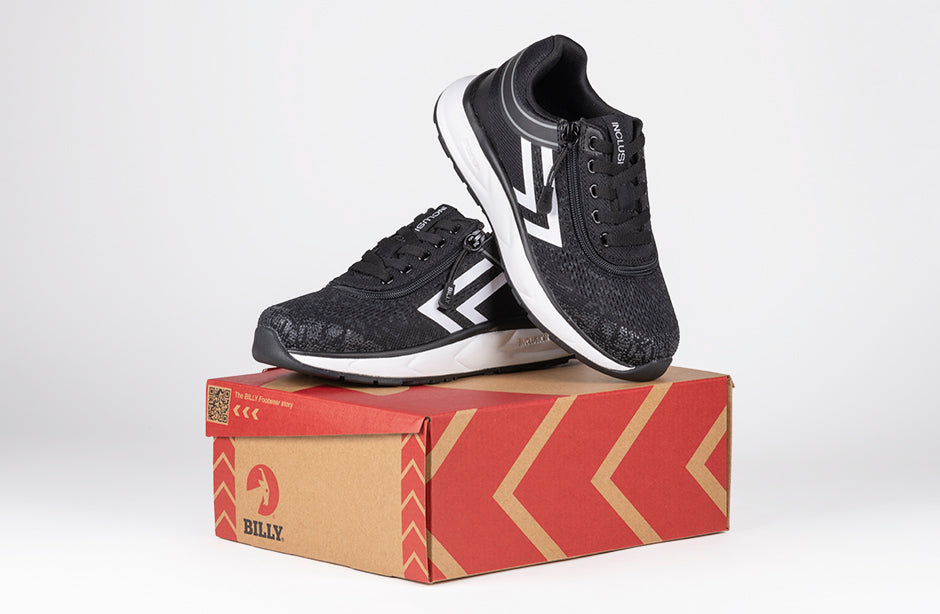 Black/White BILLY Sport Inclusion Too Athletic Sneakers