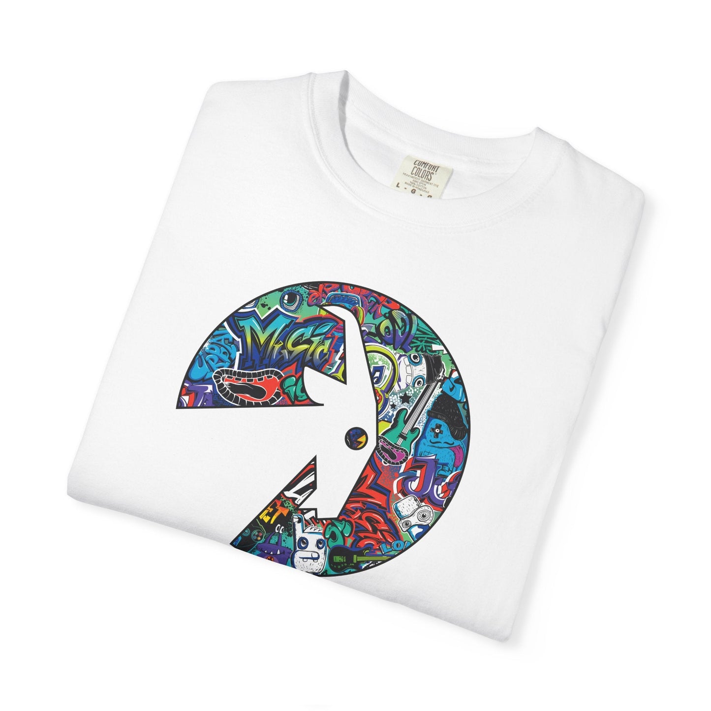  BILLY Unisex Garment-Dyed T-Shirt (Night Sk8ter Logo)