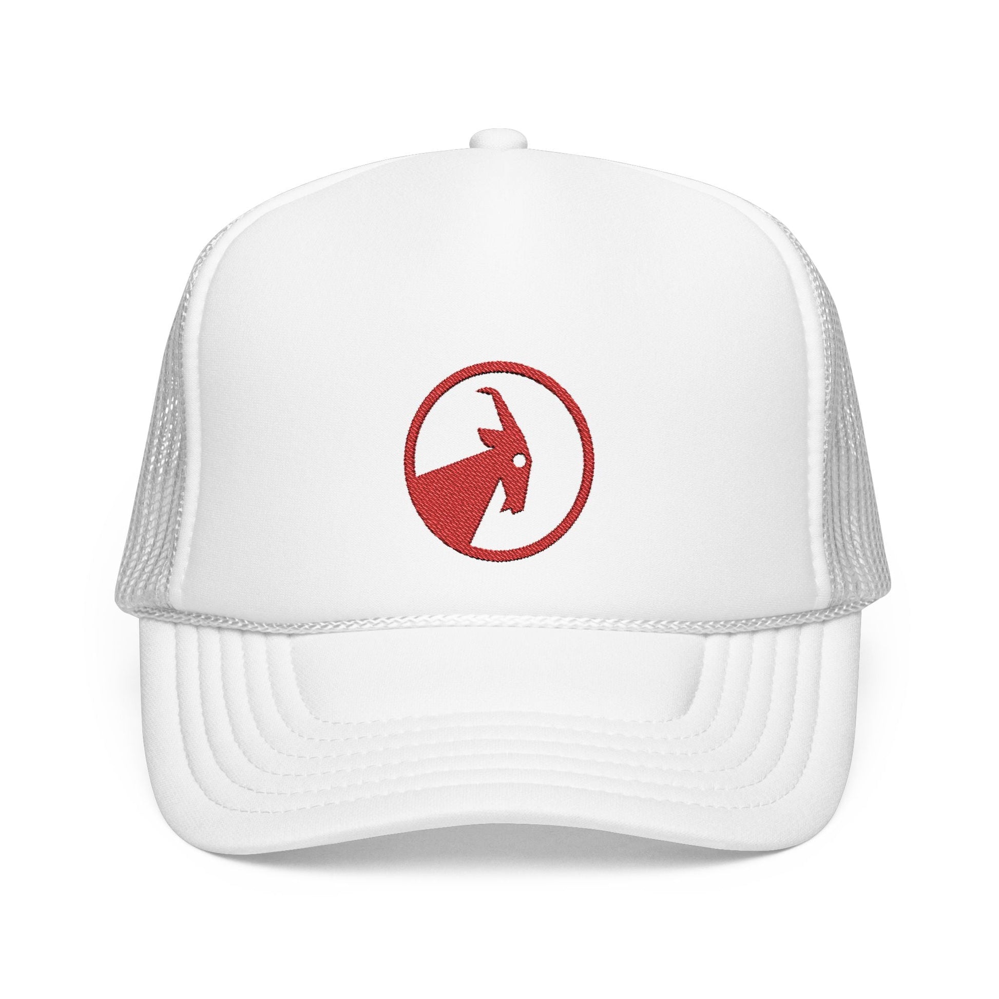  BILLY Foam Trucker Hat (Red Goat - Embroidery) — AVAILABLE IN 5 COLORS