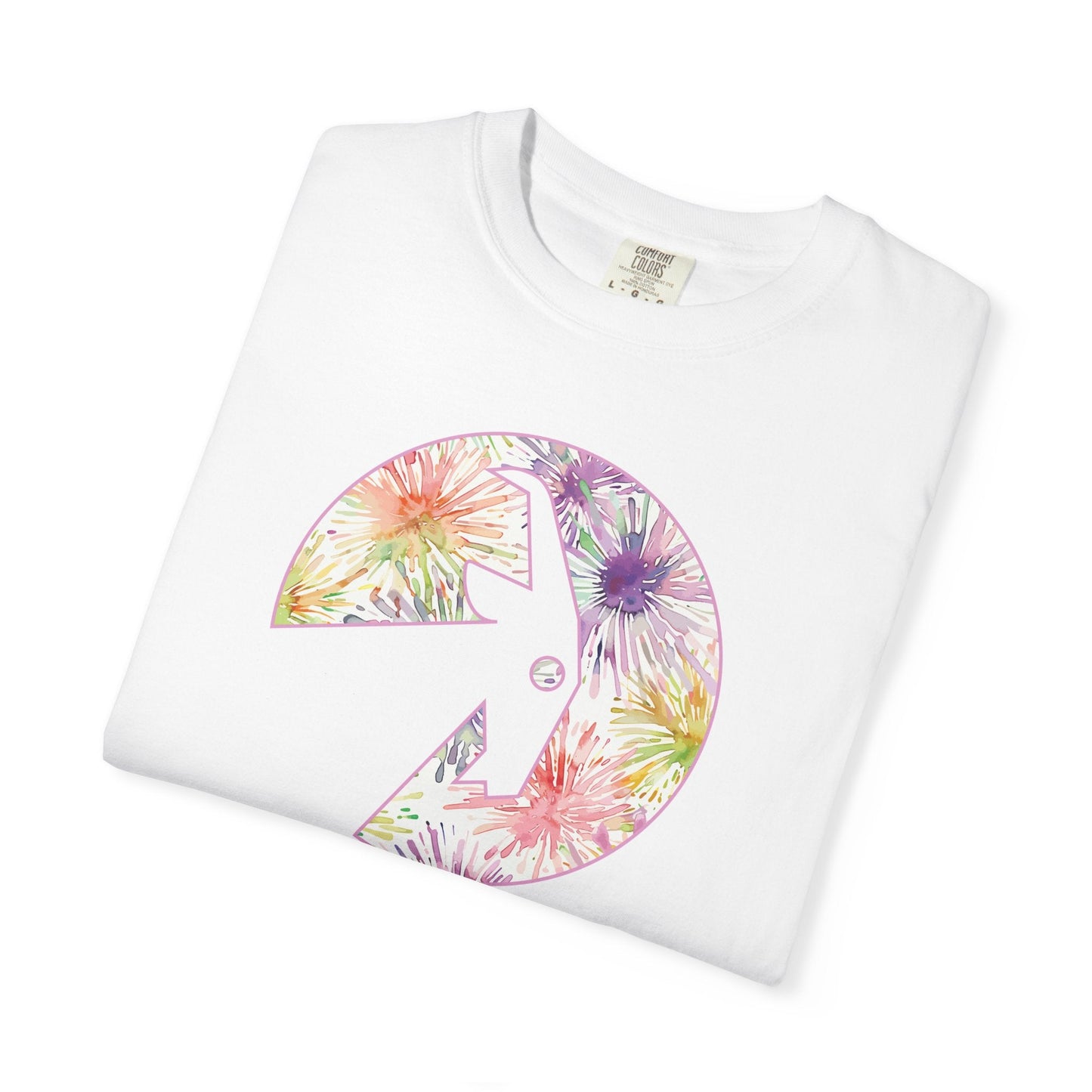  BILLY Unisex Garment-Dyed T-Shirt (Floral Logo) - AVAILABLE IN 4 COLORS