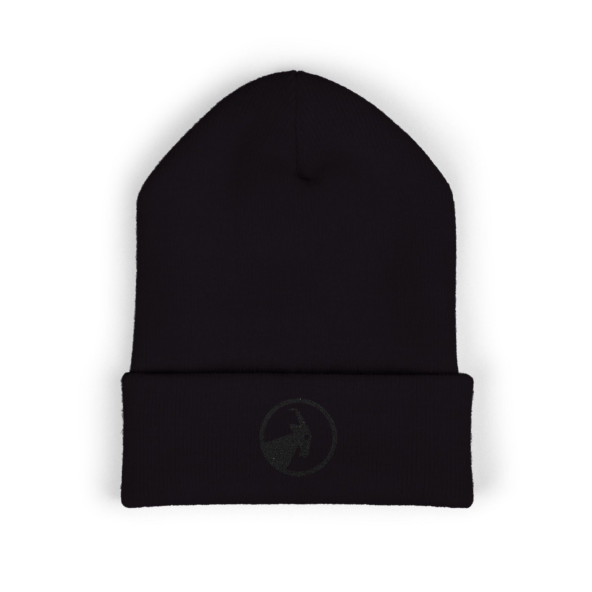  BILLY Classic Cuffed Beanie (Black Goat - Embroidery) — AVAILABLE IN 7 COLORS