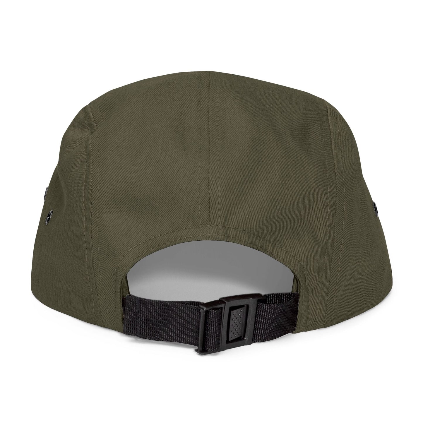  BILLY 5 Panel Cap (Black Horizontal Logo - Embroidery) — AVAILABLE IN 6 COLORS