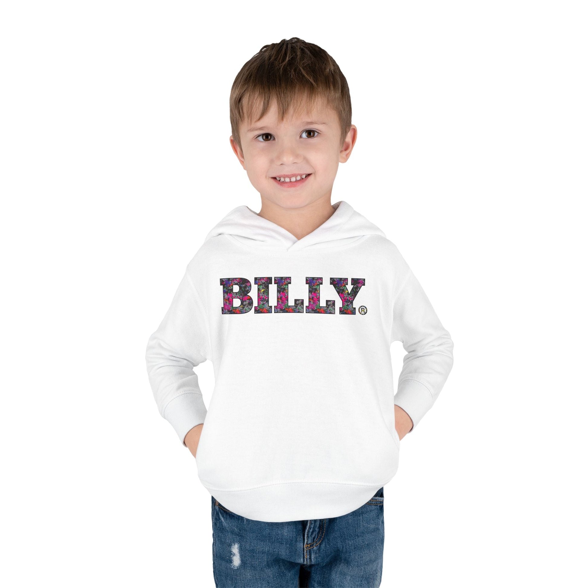  BILLY Core Toddler Pullover Fleece Hoodie (Rainbow Sk8ter) — AVAILABLE IN 3 COLORS