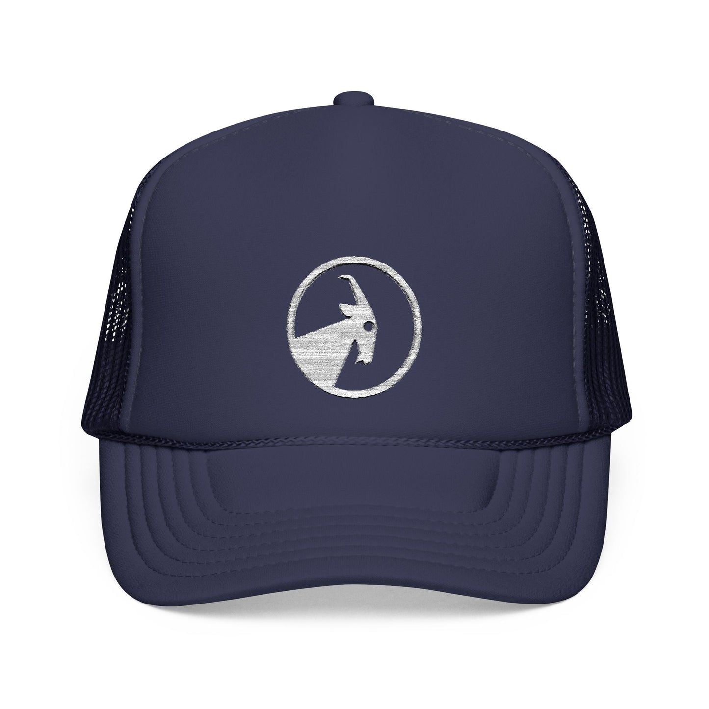  BILLY Foam Trucker Hat (White Goat - Embroidery) — AVAILABLE IN 4 COLORS