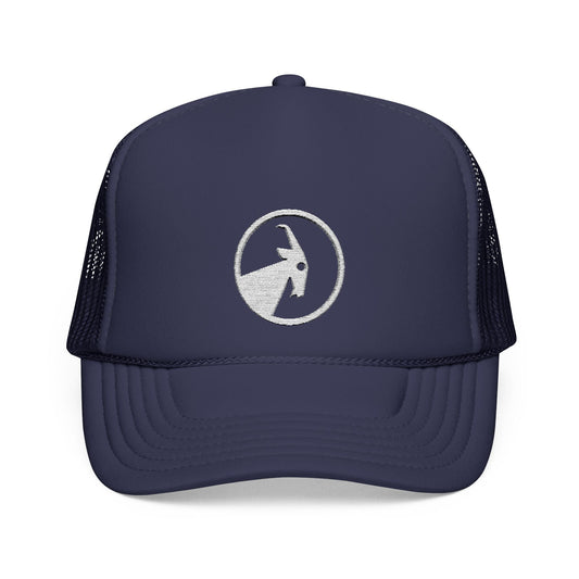  BILLY Foam Trucker Hat (White Goat - Embroidery) — AVAILABLE IN 4 COLORS