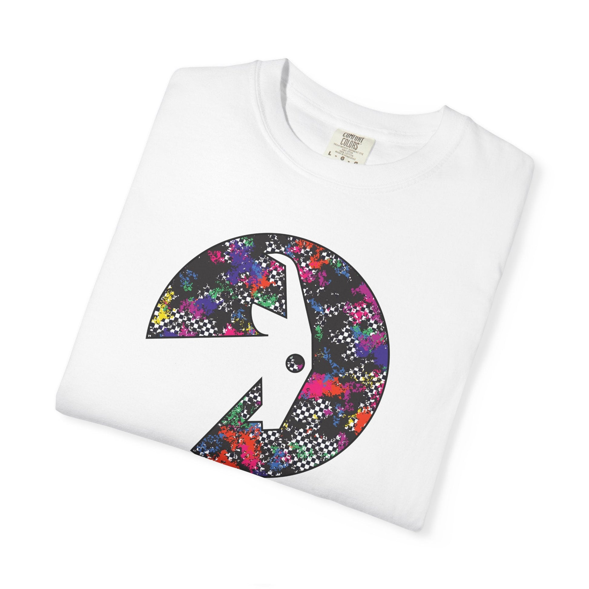  BILLY Unisex Garment-Dyed T-Shirt (Rainbow Sk8ter Logo)