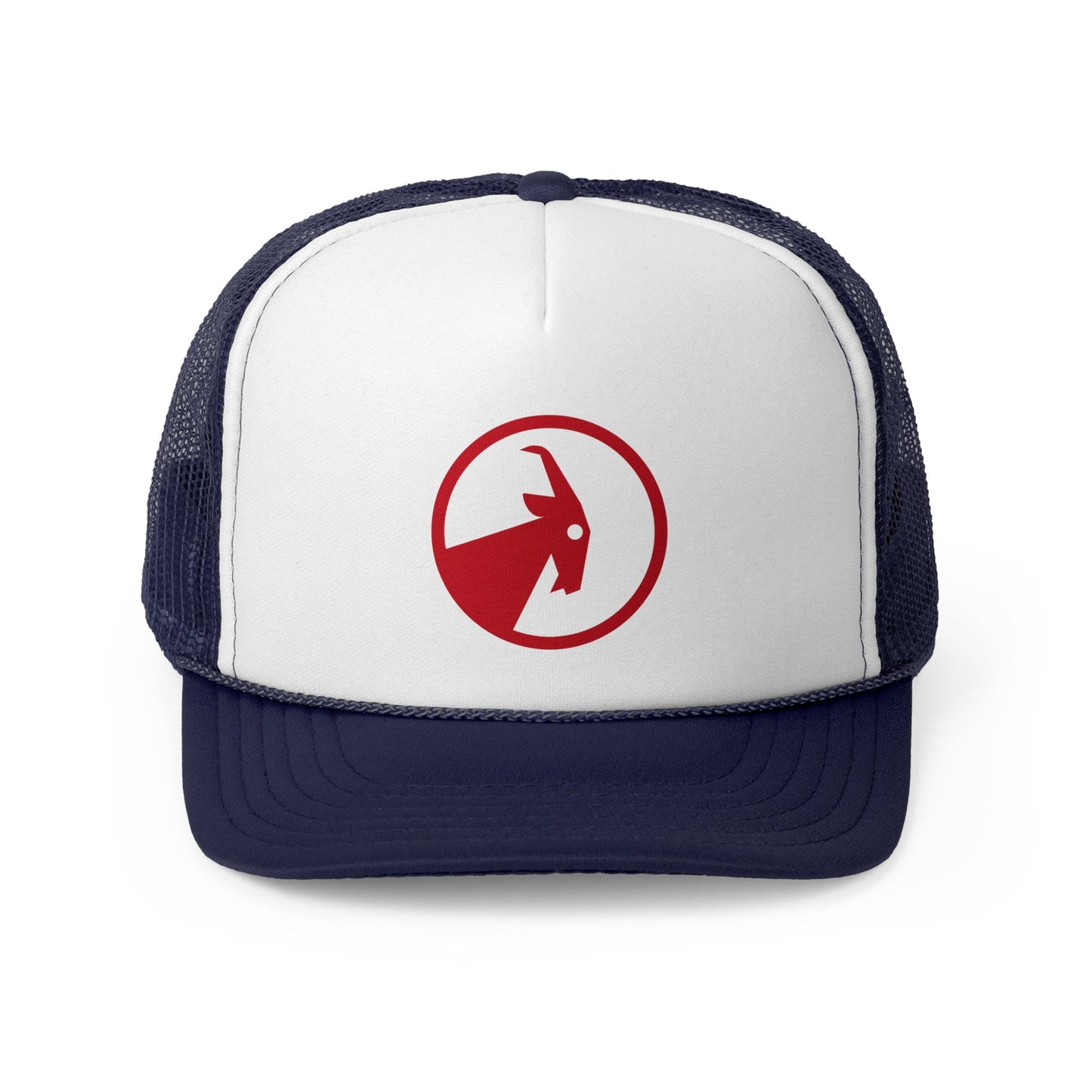  BILLY Foam Trucker Cap (Red Goat - Print) — AVAILABLE IN 3 COLORS
