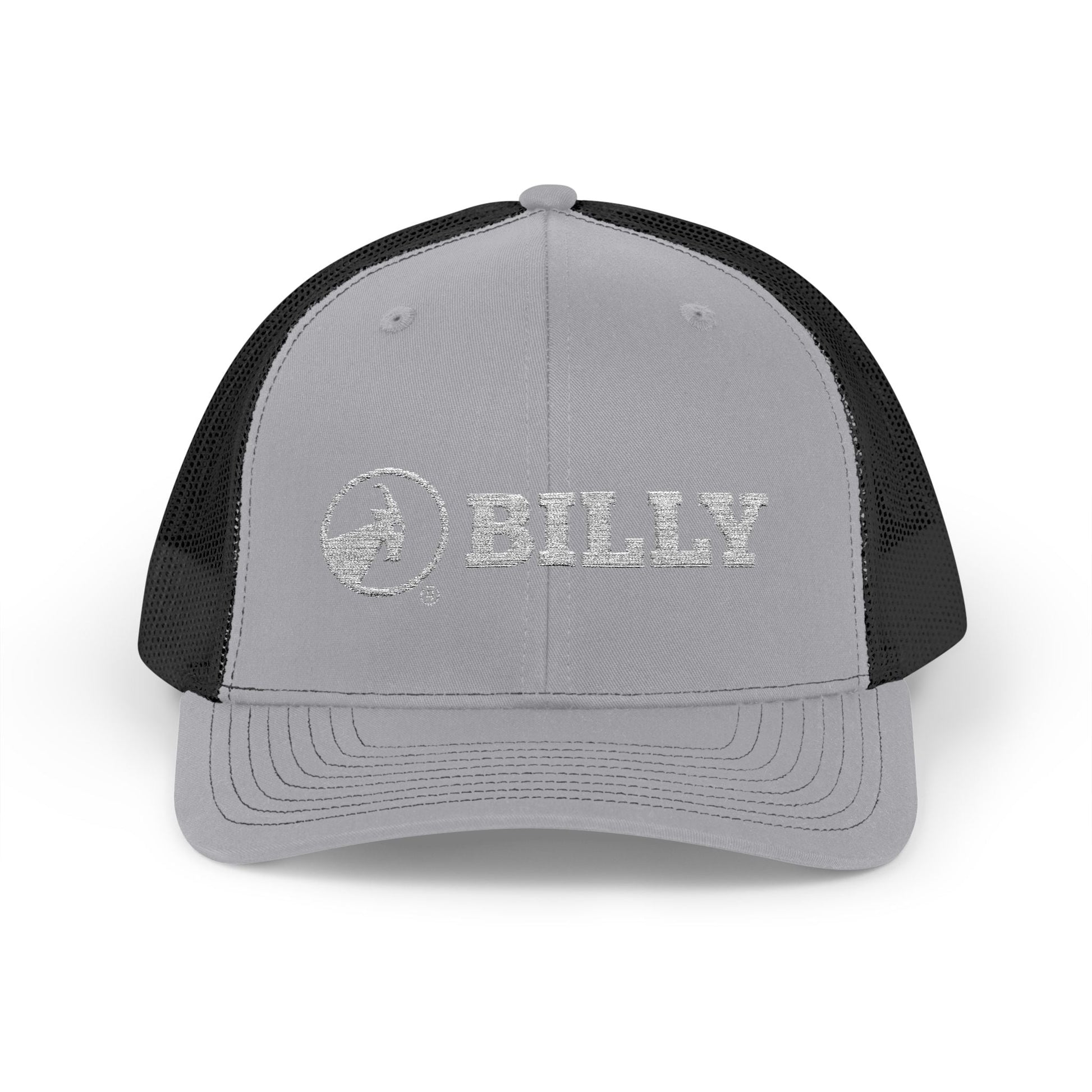  BILLY Snapback Trucker Cap (White Horizontal Logo - Embroidery) — AVAILABLE IN 8 COLORS
