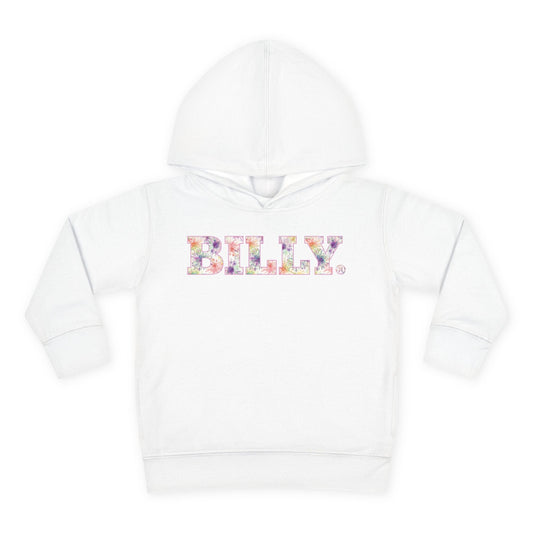 BILLY Core Toddler Pullover Fleece Hoodie (Floral) — AVAILABLE IN 3 COLORS