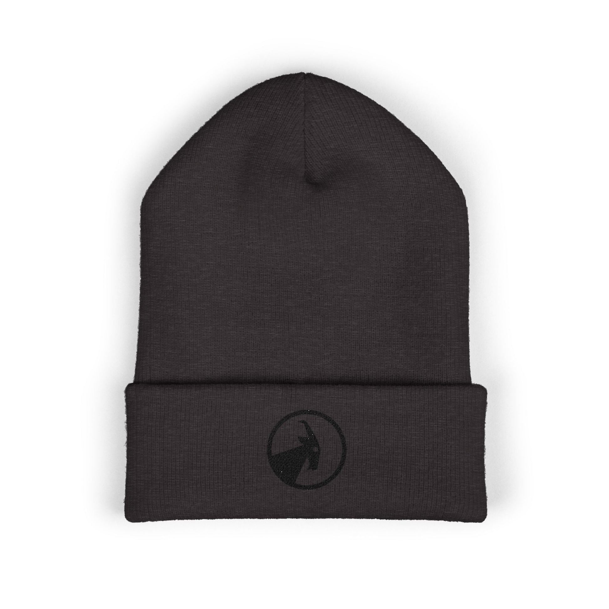  BILLY Classic Cuffed Beanie (Black Goat - Embroidery) — AVAILABLE IN 7 COLORS