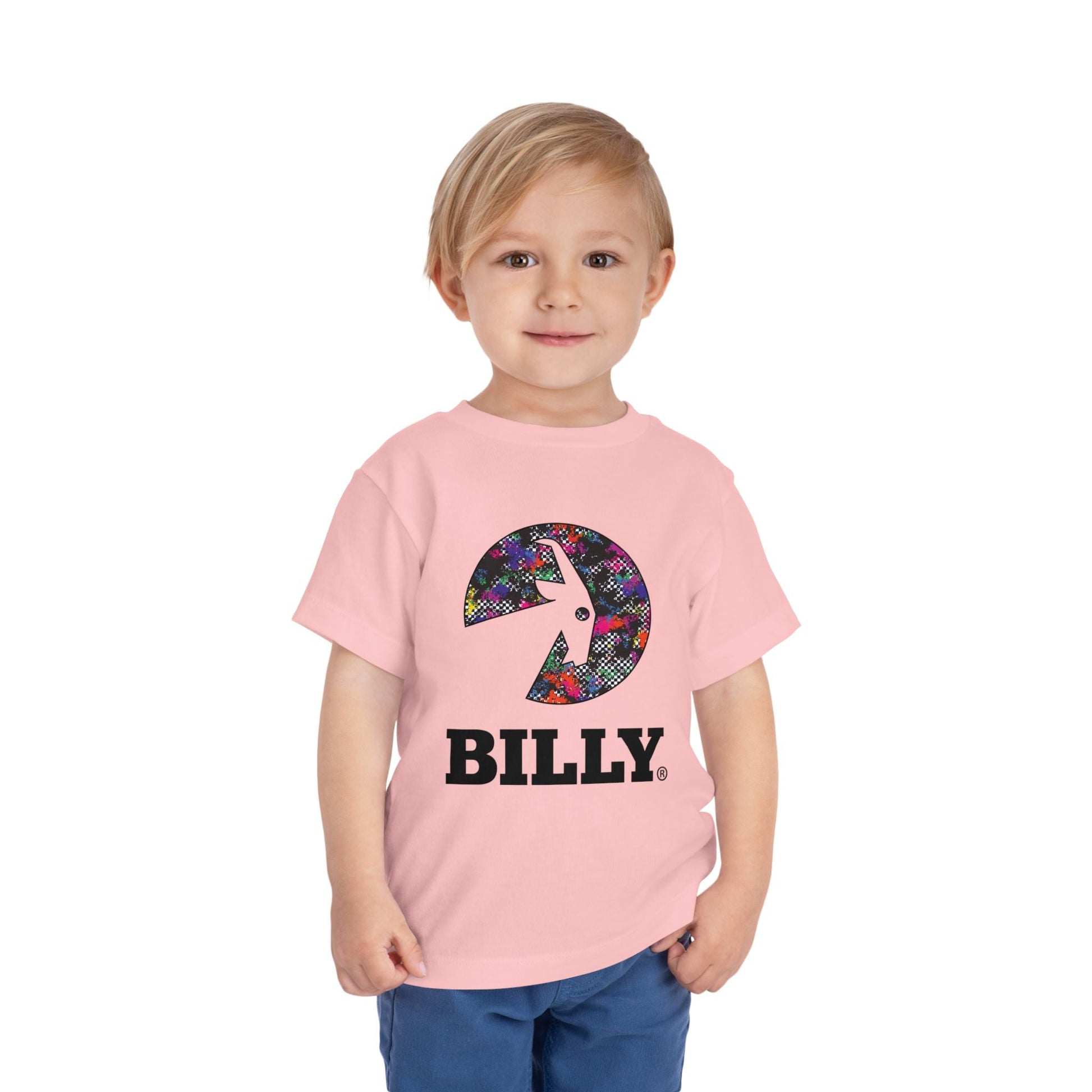  BILLY Toddler Short Sleeve Tee (Rainbow Sk8ter Logo) - AVAILABLE IN 3 COLORS