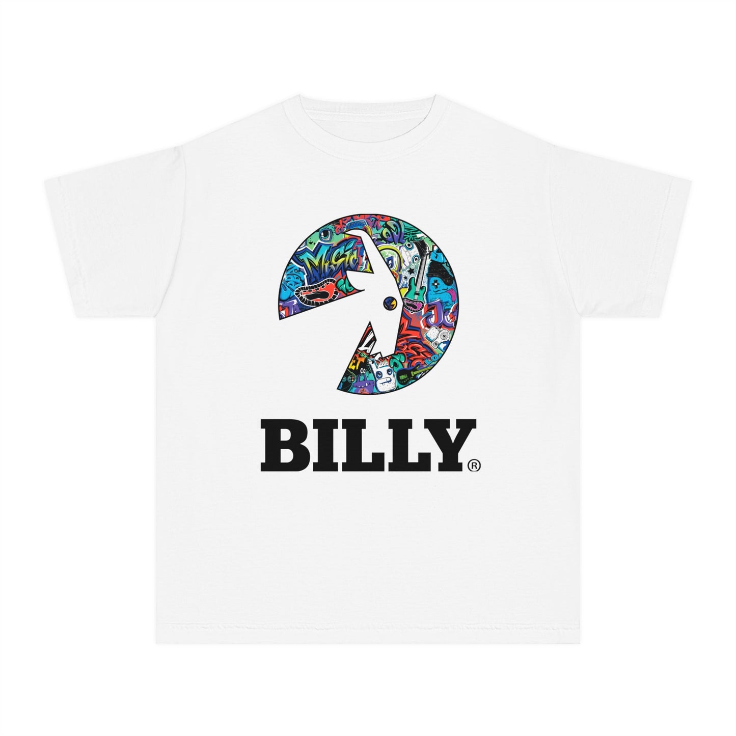  BILLY Youth Midweight Tee (Night Sk8ter Logo)