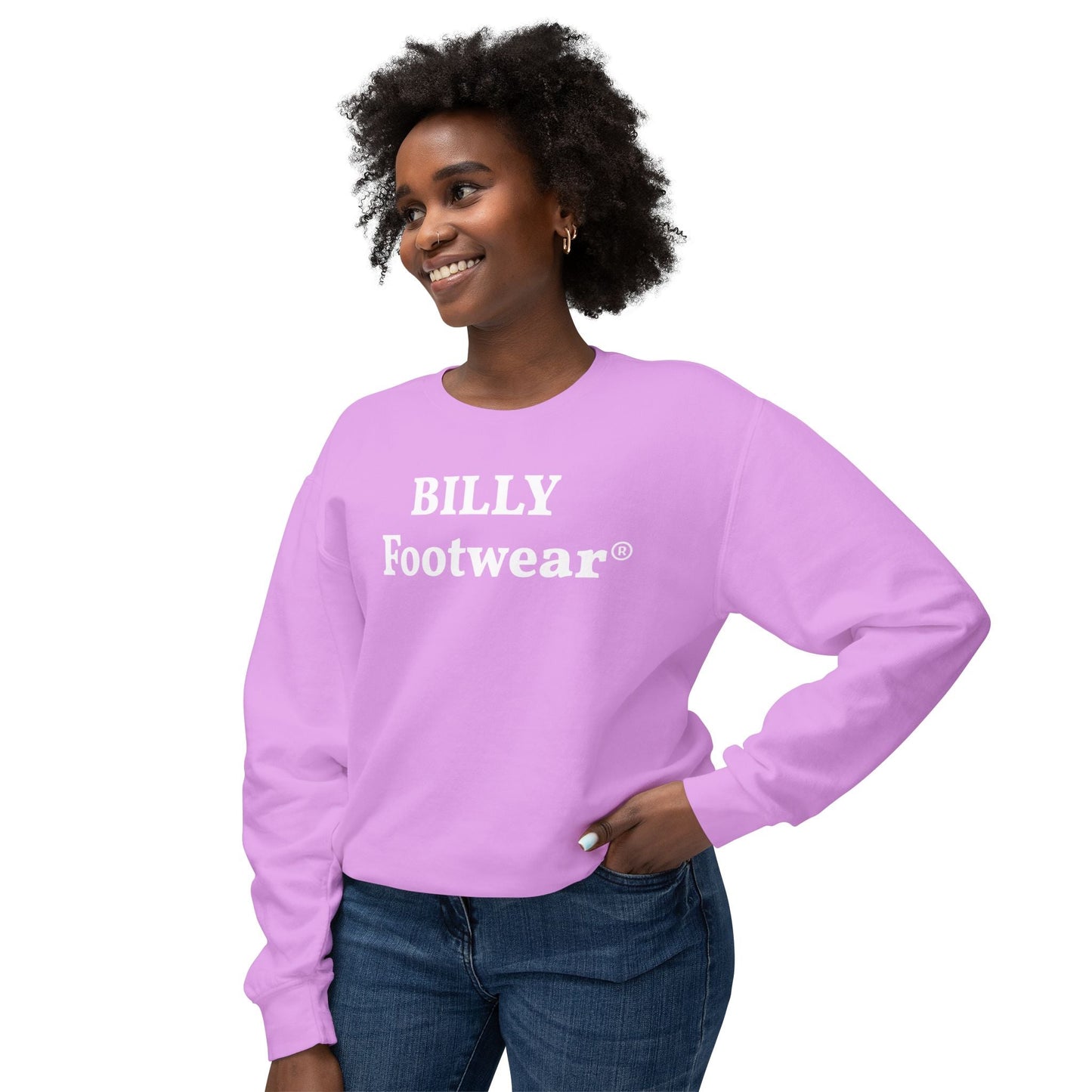 BILLY Unisex Lightweight Crewneck Sweatshirt (BILLY Footwear) — AVAILABLE IN 9 COLORS
