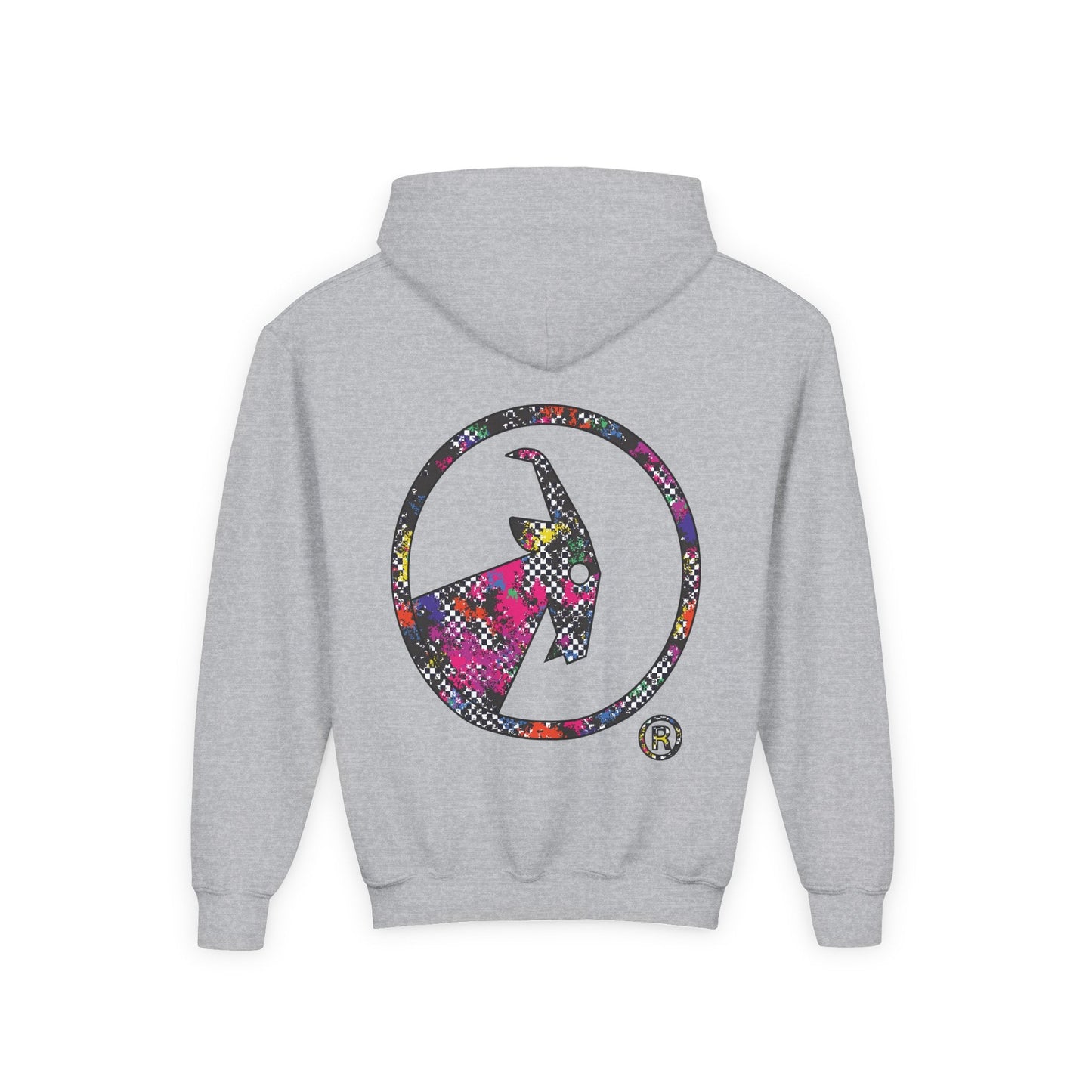  BILLY Core Youth Heavy Blend Hooded Sweatshirt (Rainbow Sk8ter) - AVAILABLE IN 3 COLORS