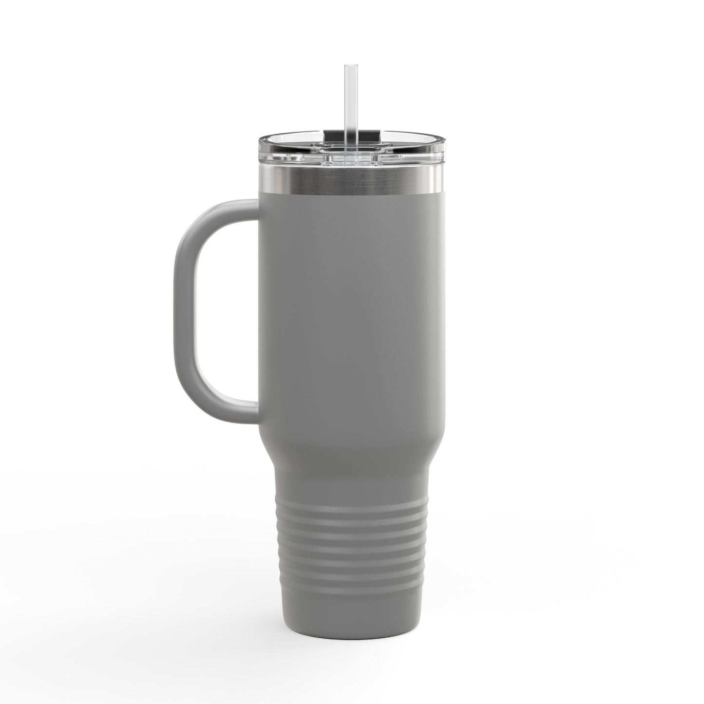  BILLY Insulated Travel Mug, 40oz (Red/Black Vertical Logo)