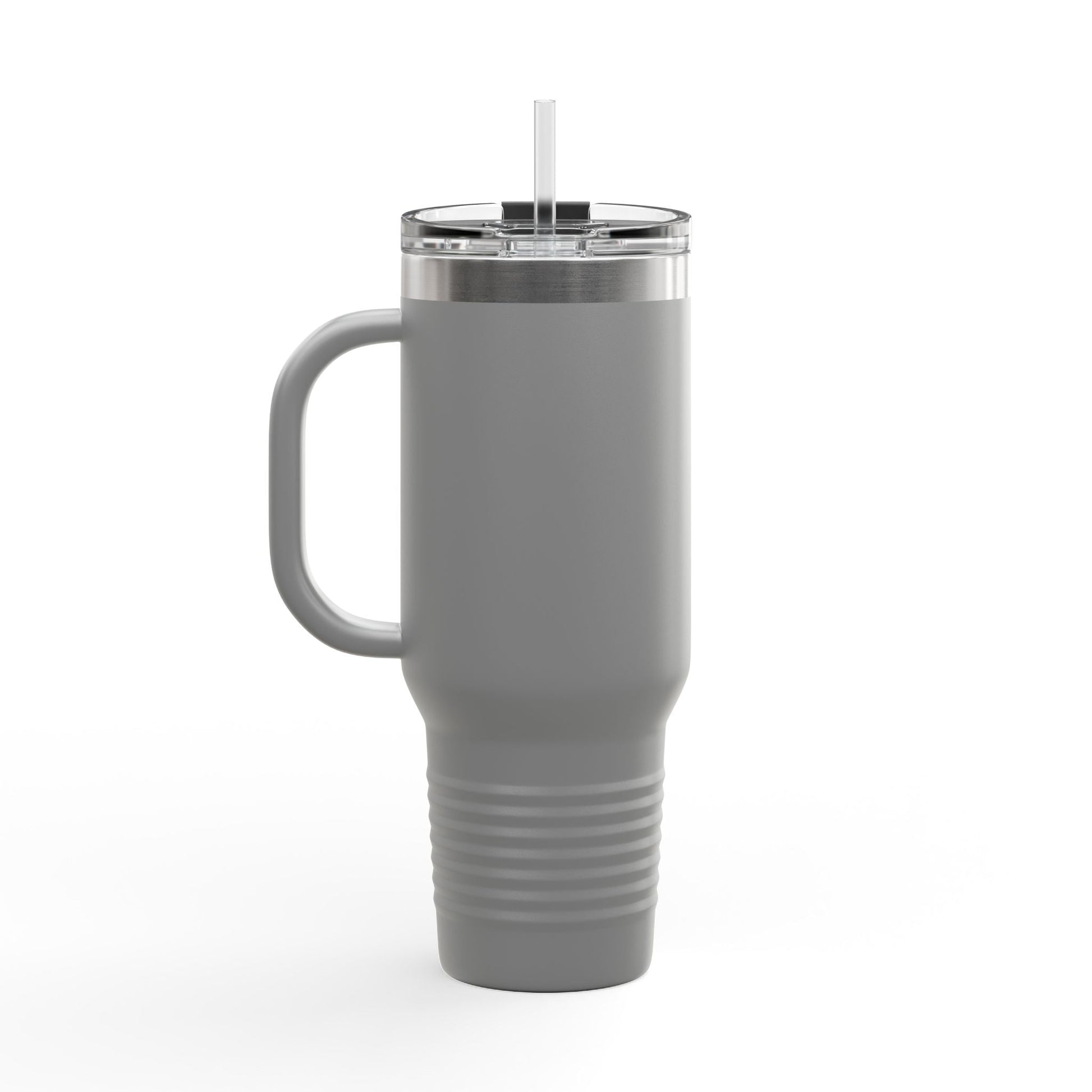  BILLY Insulated Travel Mug, 40oz (Red/Black Vertical Logo)