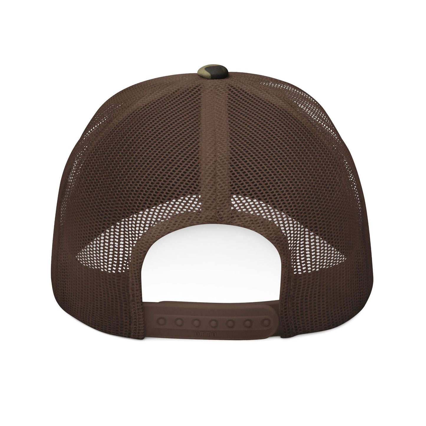  BILLY Camouflage Trucker Hat (Black Horizontal Logo - Embroidery)