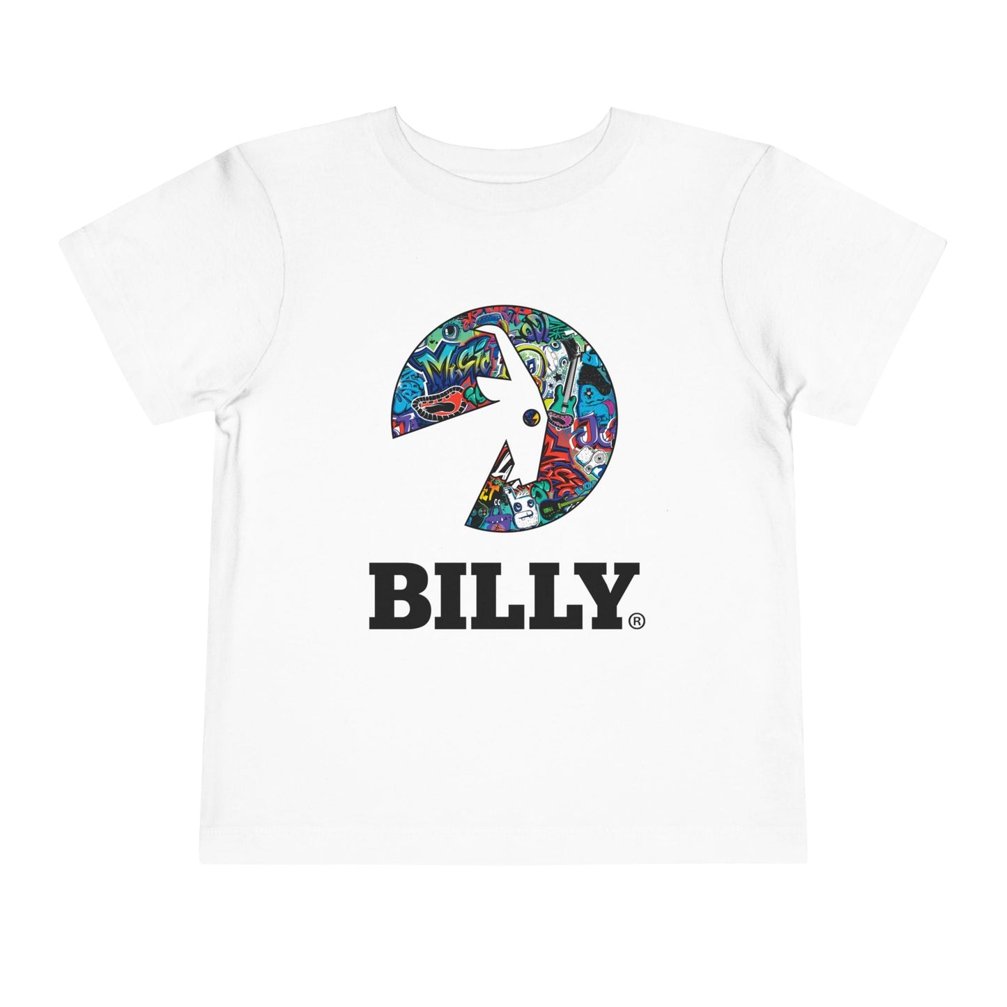  BILLY Toddler Short Sleeve Tee (Night Sk8ter Logo) - AVAILABLE IN 2 COLORS
