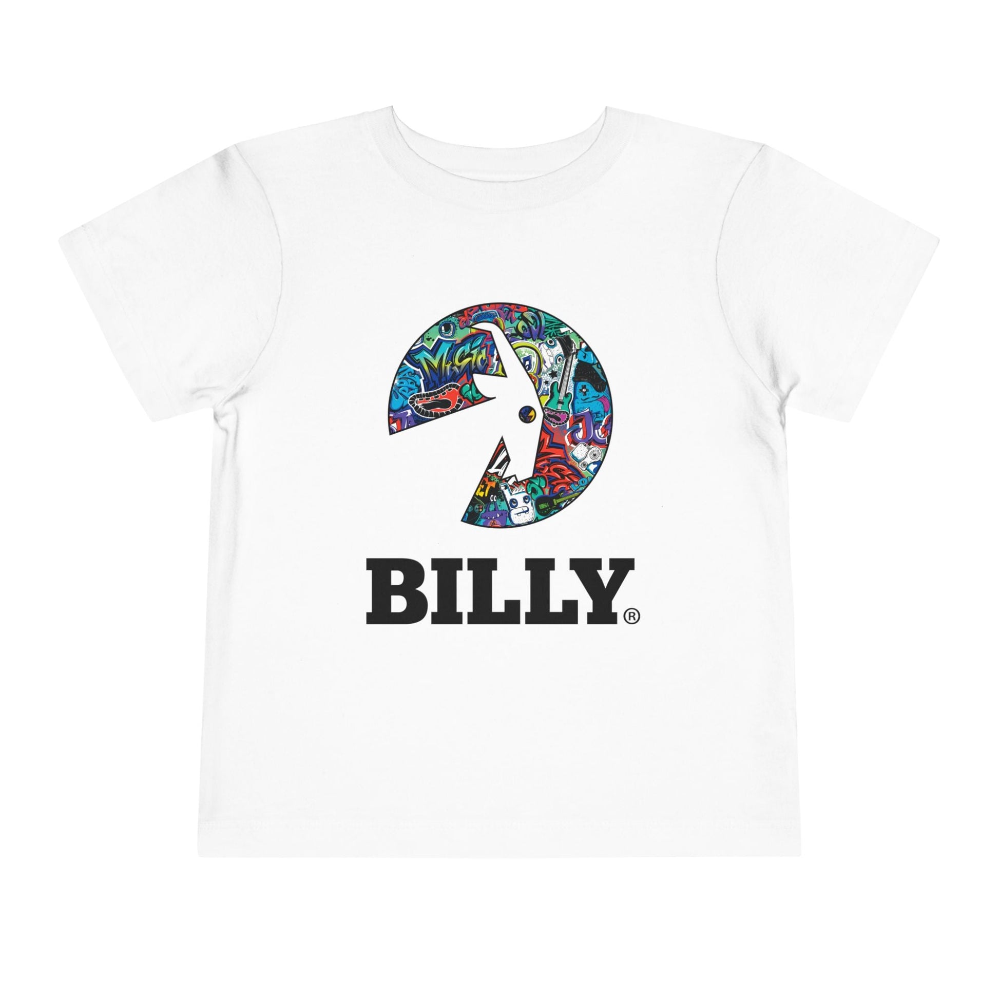  BILLY Toddler Short Sleeve Tee (Night Sk8ter Logo) - AVAILABLE IN 2 COLORS