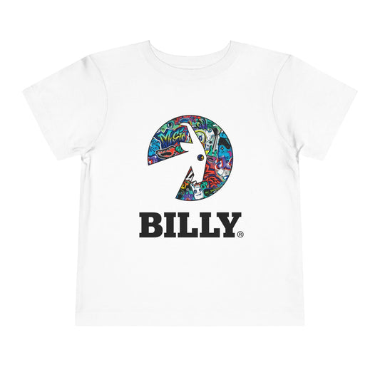  BILLY Toddler Short Sleeve Tee (Night Sk8ter Logo) - AVAILABLE IN 2 COLORS