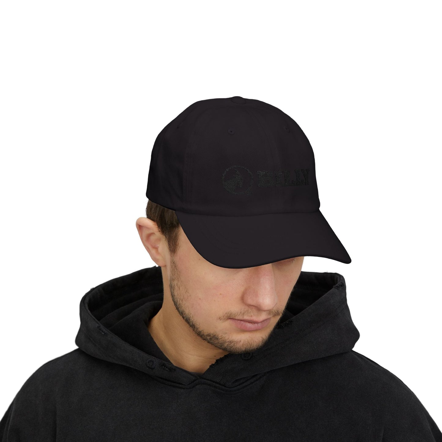  BILLY Classic Cap (Black Horizontal Logo - Embroidery) — AVAILABLE IN 7 COLORS