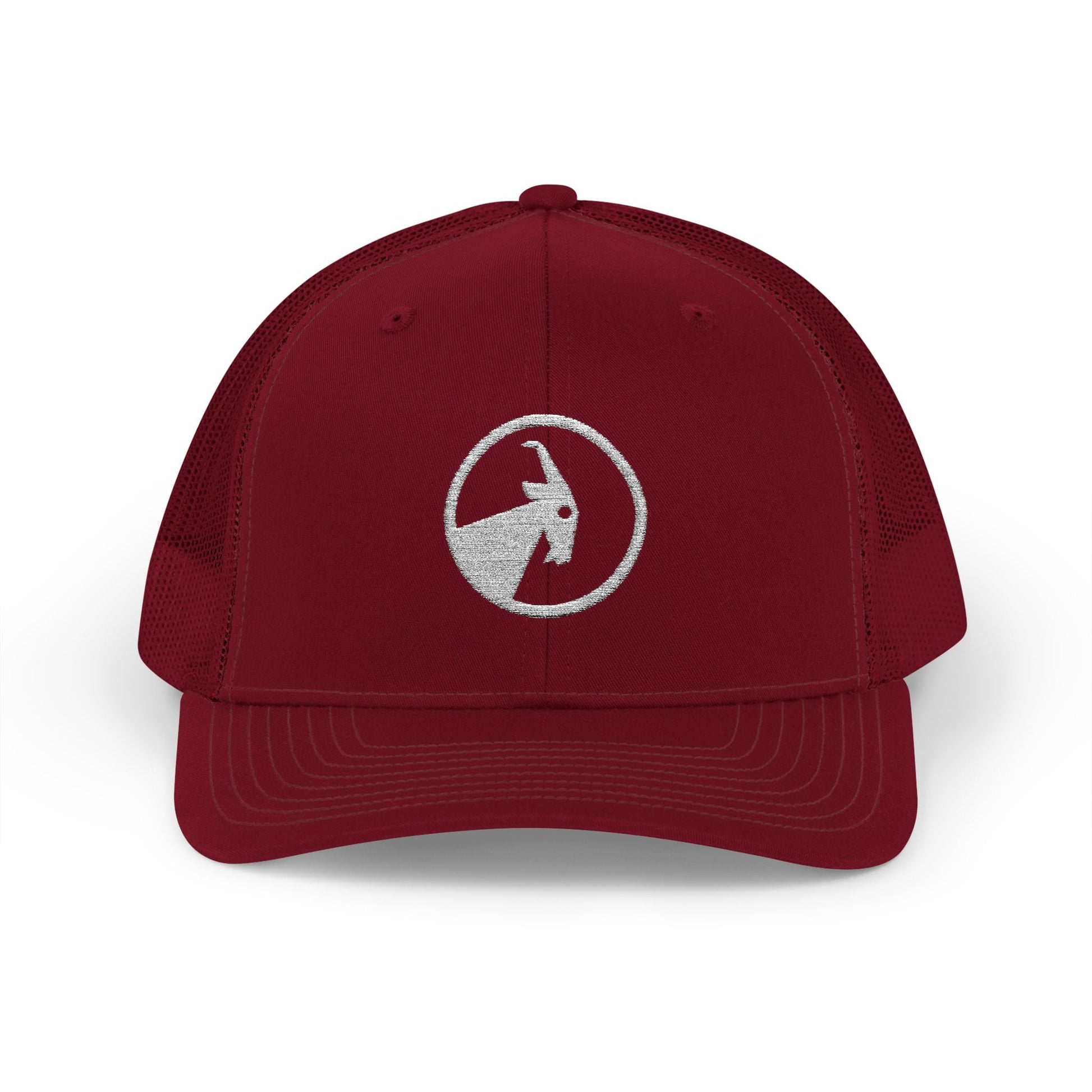  BILLY Snapback Trucker Cap (White Goat - Embroidery) — AVAILABLE IN 8 COLORS