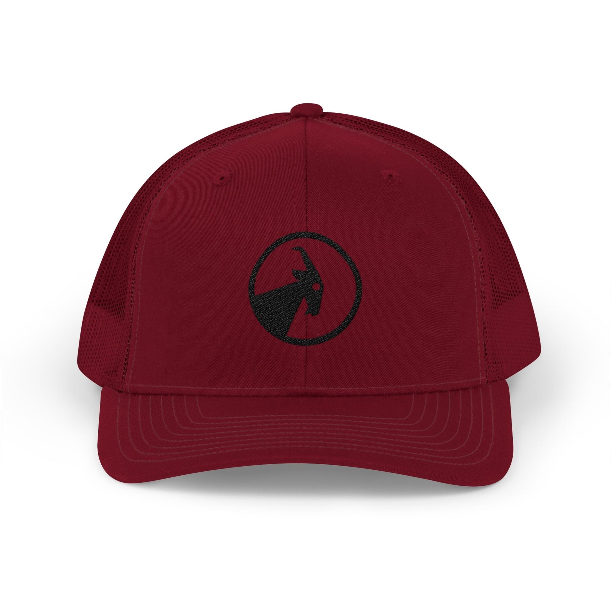  BILLY Snapback Trucker Cap (Black Goat - Embroidery) — AVAILABLE IN 8 COLORS