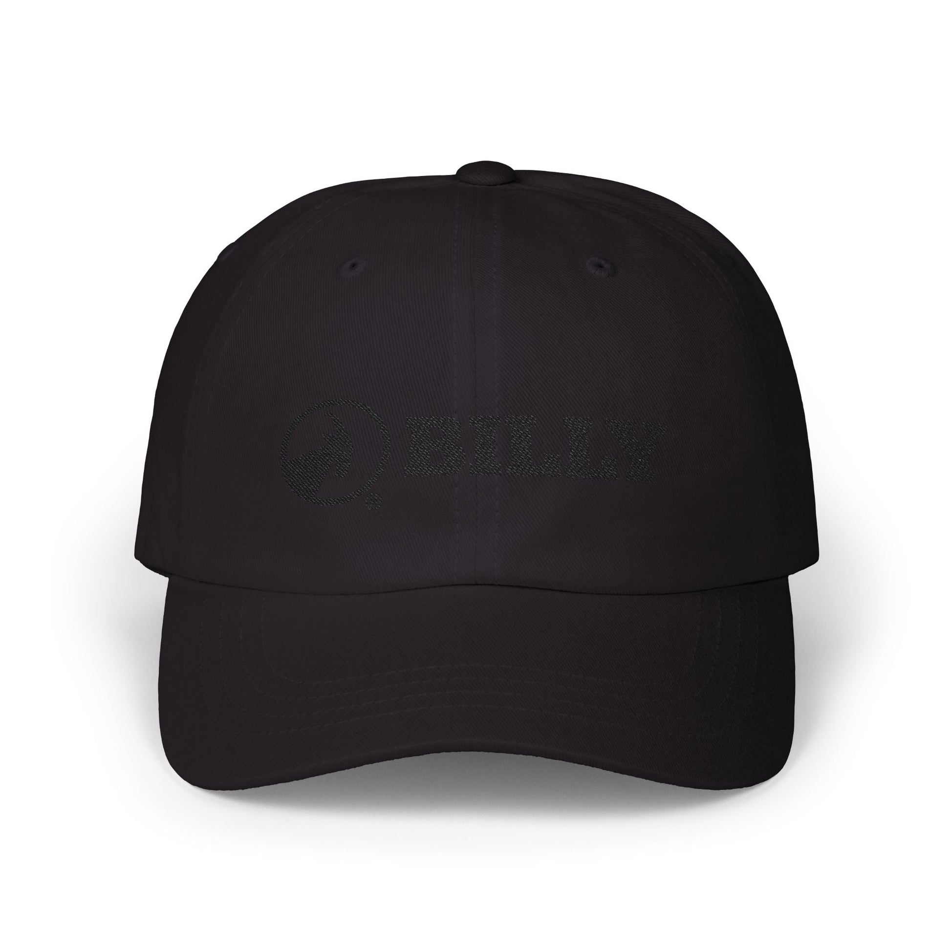  BILLY Classic Cap (Black Horizontal Logo - Embroidery) — AVAILABLE IN 7 COLORS