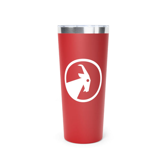  BILLY Copper Vacuum Insulated Tumbler, 22oz (White Goat)