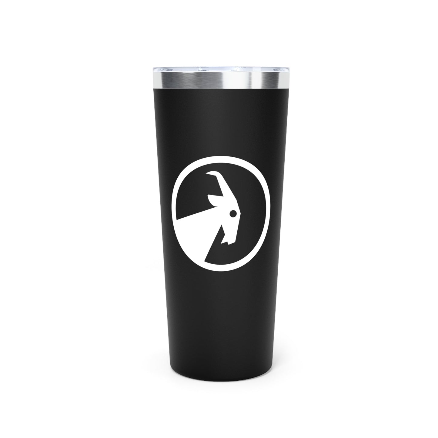  BILLY Copper Vacuum Insulated Tumbler, 22oz (White Goat)