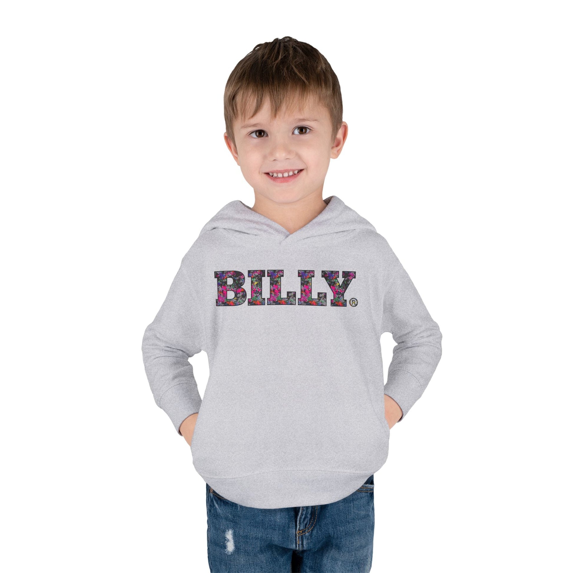 BILLY Core Toddler Pullover Fleece Hoodie (Rainbow Sk8ter) — AVAILABLE IN 3 COLORS
