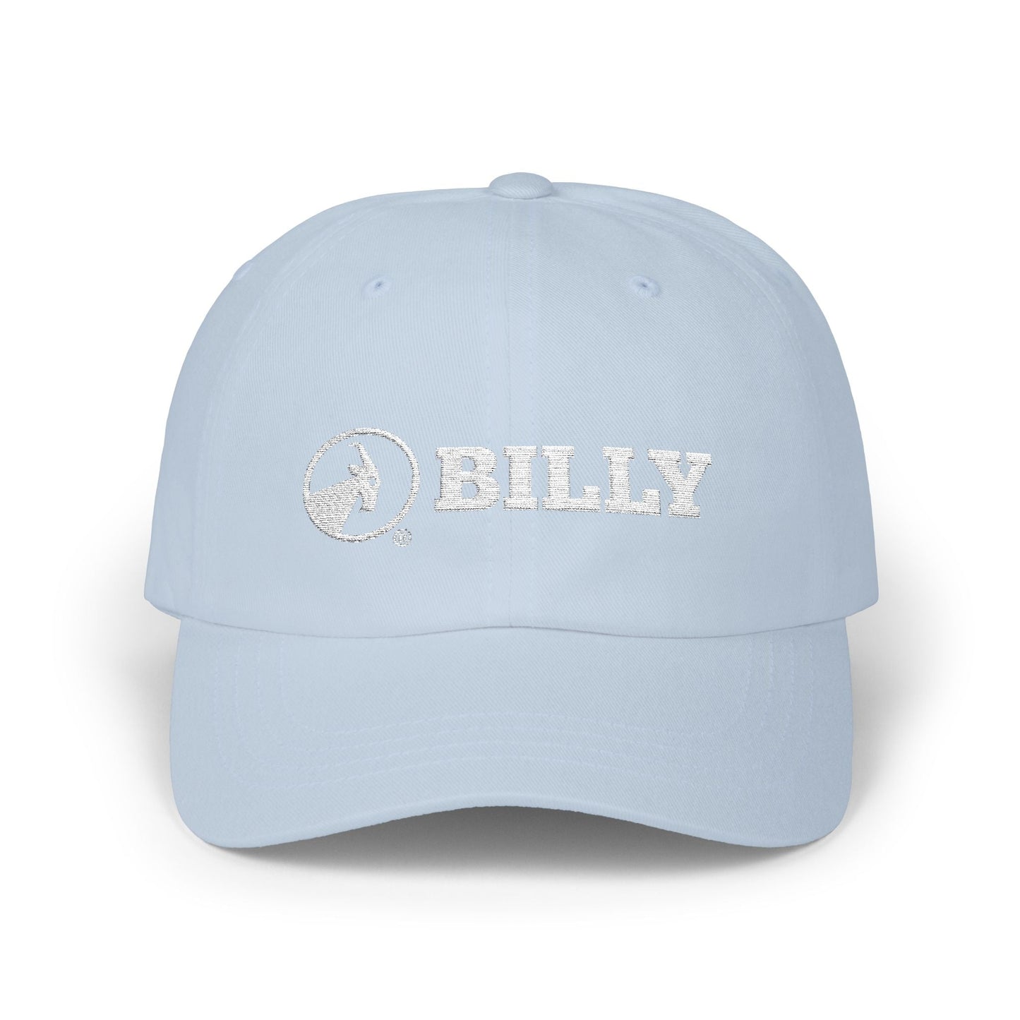  BILLY Classic Cap (White Horizontal Logo - Embroidery) — AVAILABLE IN 9 COLORS