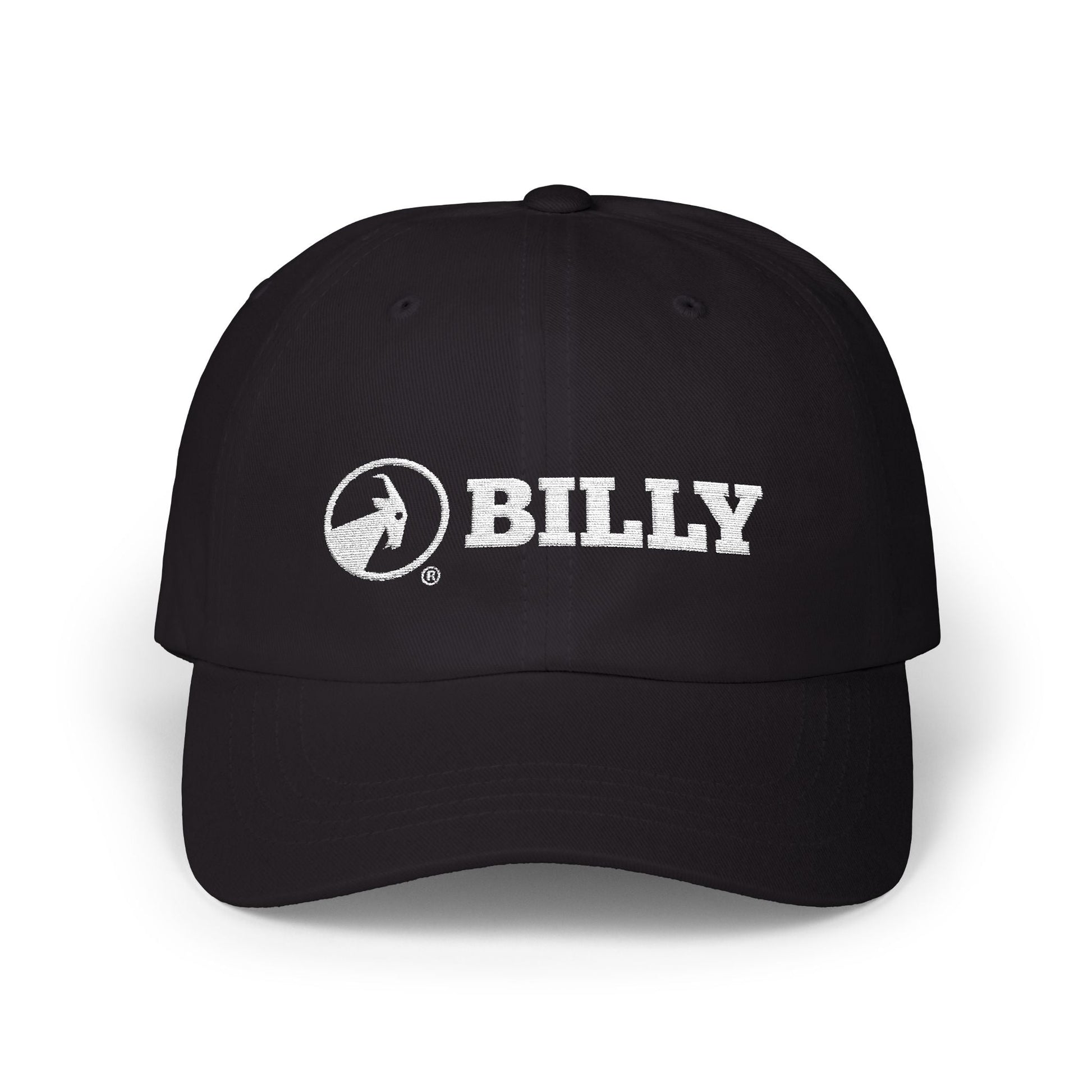  BILLY Classic Cap (White Horizontal Logo - Embroidery) — AVAILABLE IN 9 COLORS