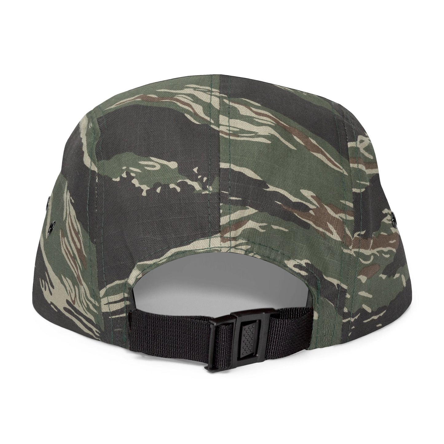  BILLY 5 Panel Cap (Black Horizontal Logo - Embroidery) — AVAILABLE IN 6 COLORS