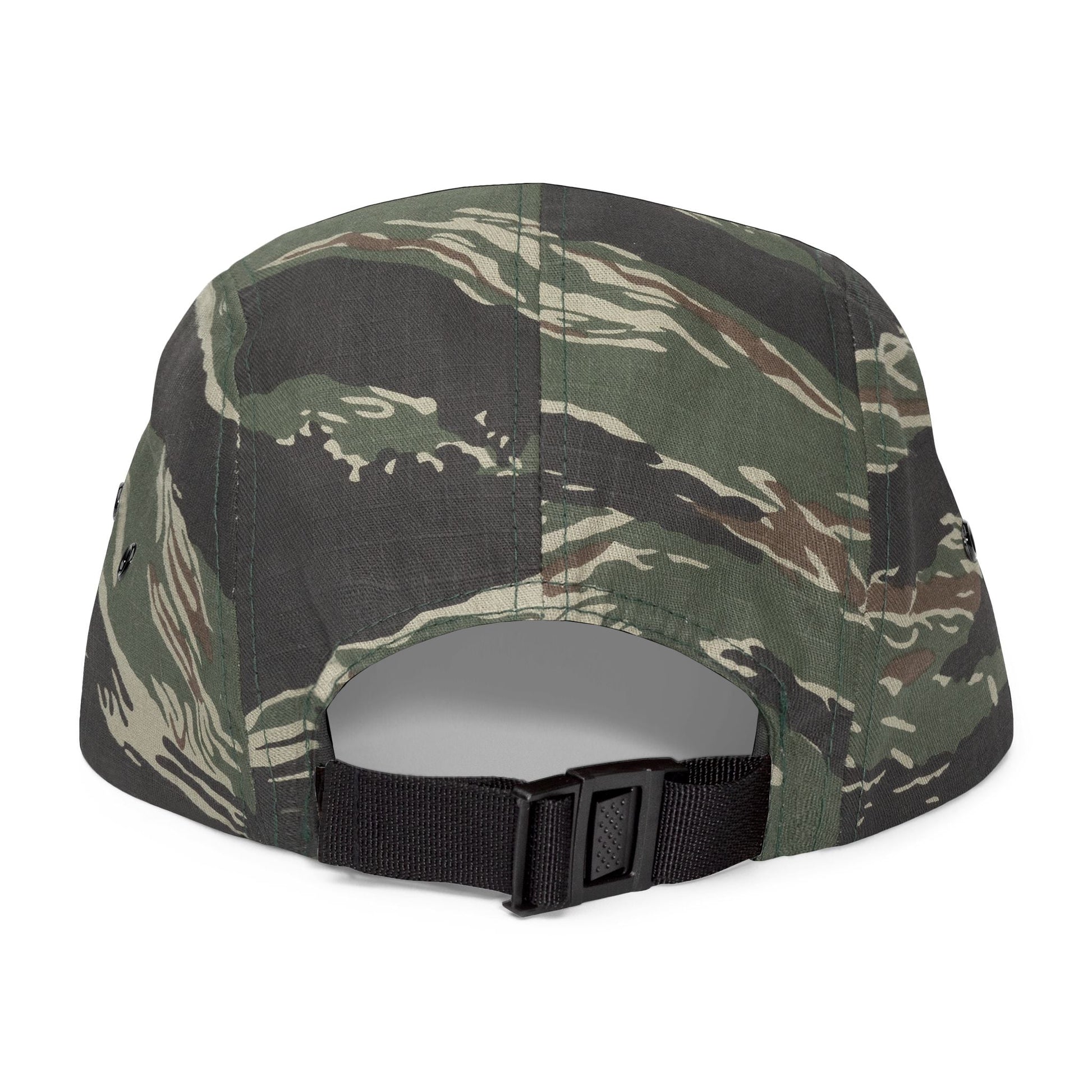  BILLY 5 Panel Cap (Black Horizontal Logo - Embroidery) — AVAILABLE IN 6 COLORS