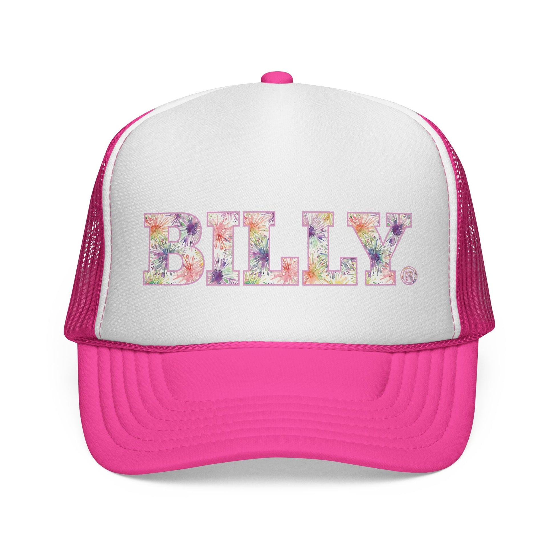  BILLY Foam Trucker Cap (Floral - Print) - AVAILABLE IN 2 COLORS