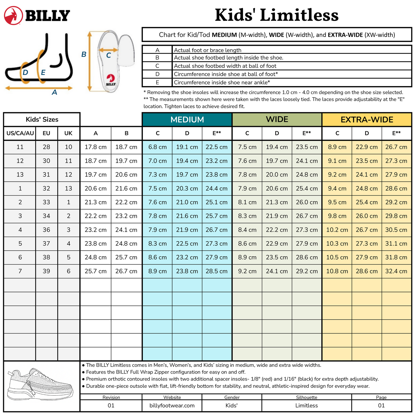  Black BILLY Limitless