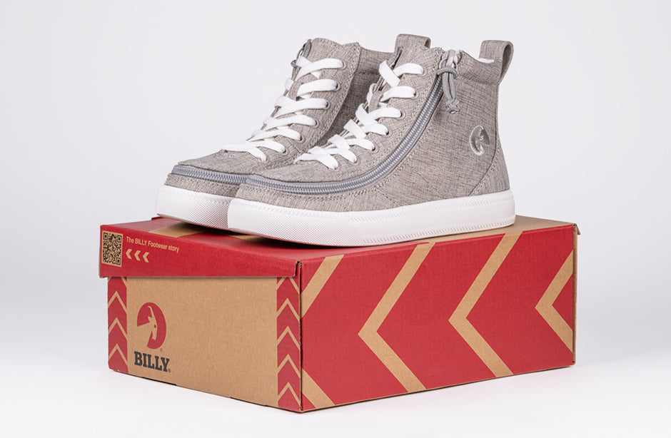  Grey Jersey BILLY Classic Lace Highs