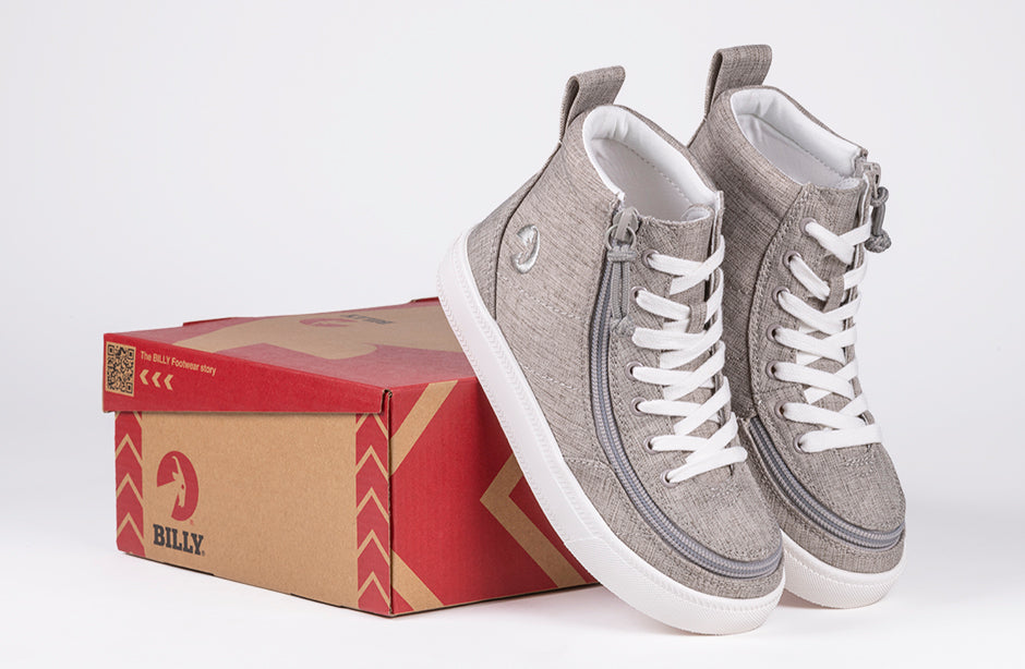  Grey Jersey BILLY Classic Lace Highs