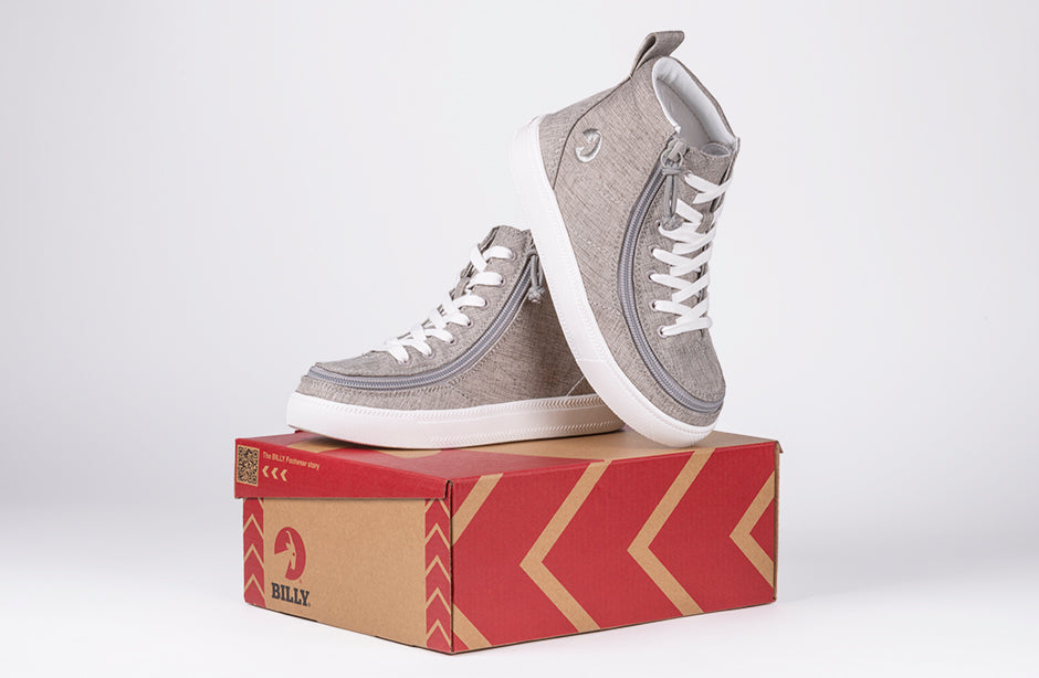  Grey Jersey BILLY Classic Lace Highs