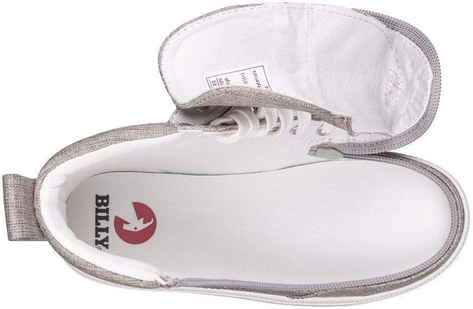  Grey Jersey BILLY Classic Lace Highs