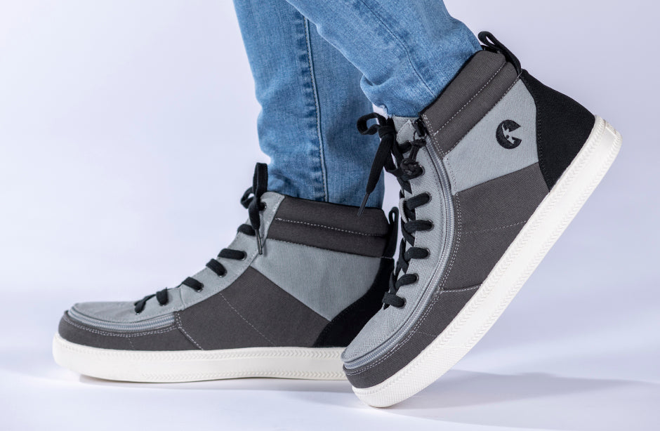  Grey Colorblock BILLY Street High Tops