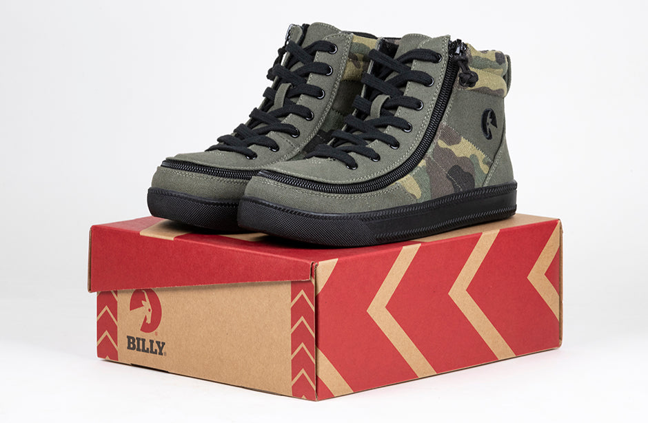  Olive Camo BILLY Street High Tops